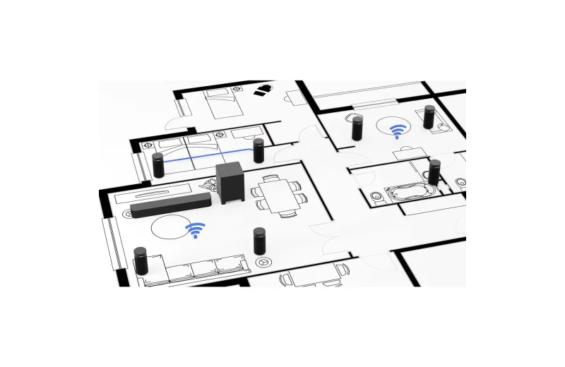 REVOX STUDIOART A100 ROOM SPEAKER WHITE