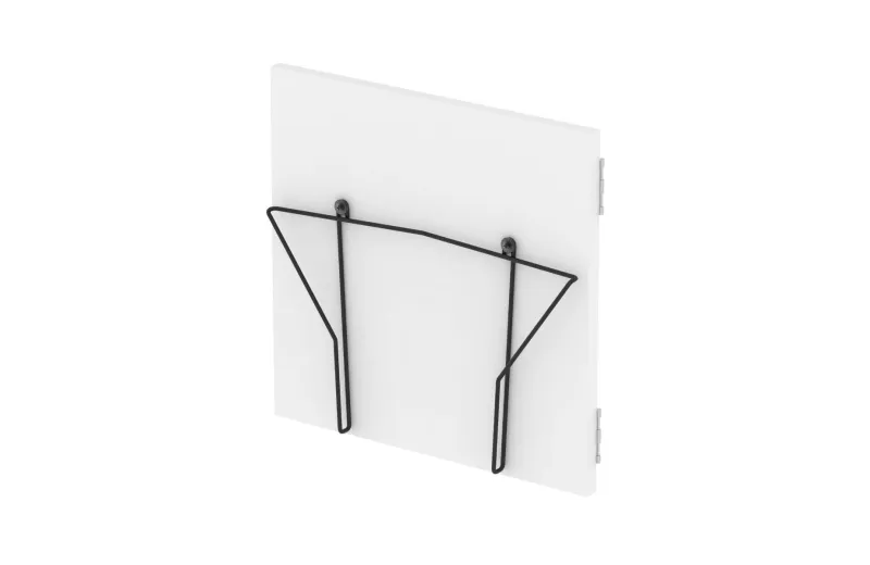 Glorious Record Box Display Door White