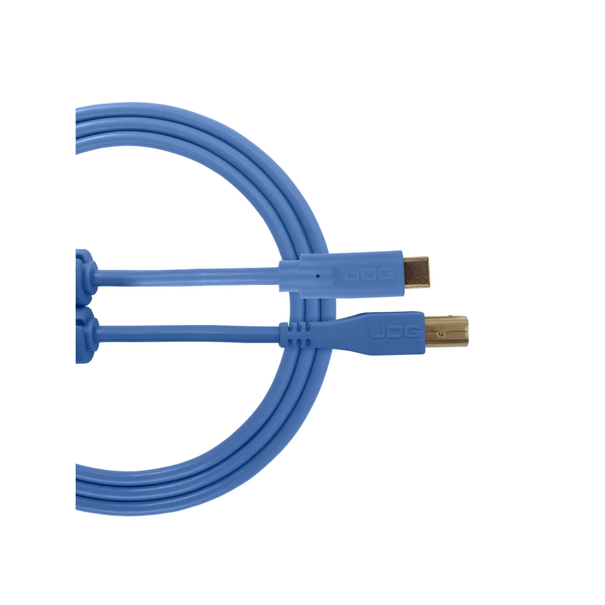 Udg U96001LB Ultimate Audio Cable USB 2.0 C-B Light Blue Straight 1.5m