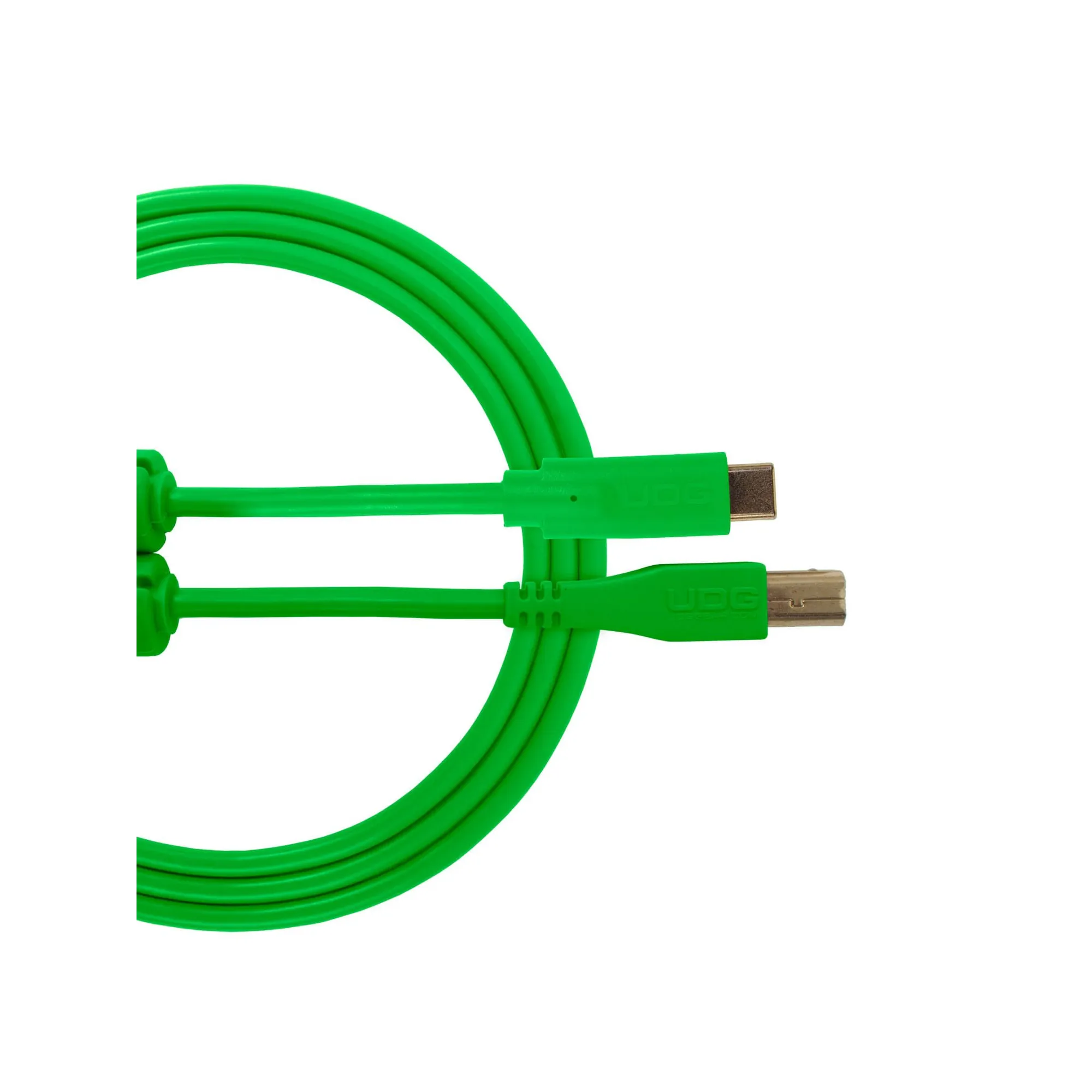 Udg U96001GR Ultimate Audio Cable USB 2.0 C-B Green Straight 1.5m