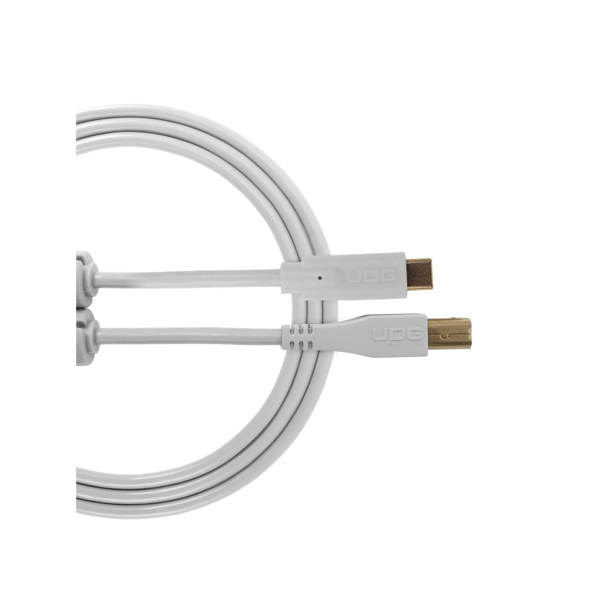 Udg U96001WH Ultimate Audio Cable USB 2.0 C-B White Straight 1.5m