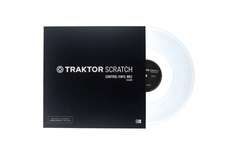 Traktor Scratch Control Vinyl MK2 - Transparent
