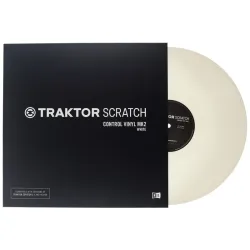 Traktor Scratch Control Vinyl MK2 - Λευκό