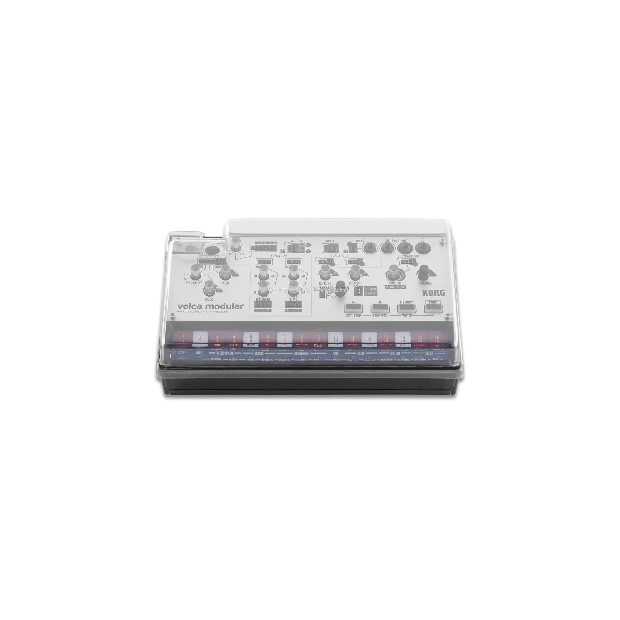 Decksaver Korg Volca Mk2 Cover (Fits: Drum, Modular, Mix)
