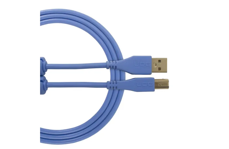 Udg U95002LB Ultimate Audio Cable USB 2.0 A-B Light Blue Straight 2m