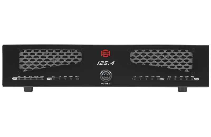 Show 125.4 Power Amplifier