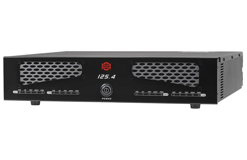 Show 125.4 Power Amplifier