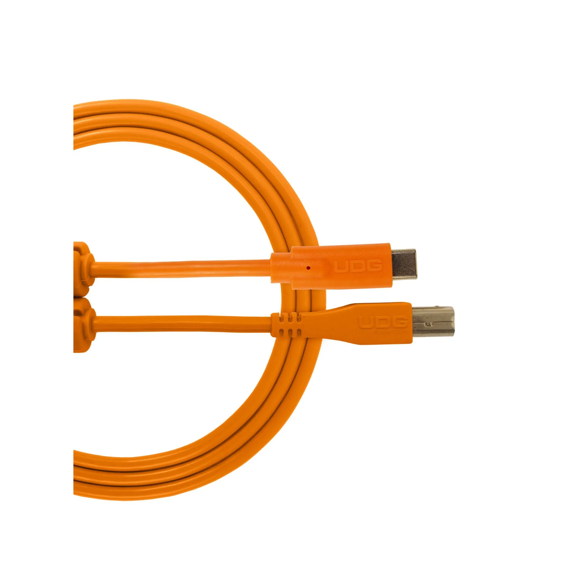Udg U96001OR Ultimate Audio Cable USB 2.0 C-B Orange Straight 1.5m