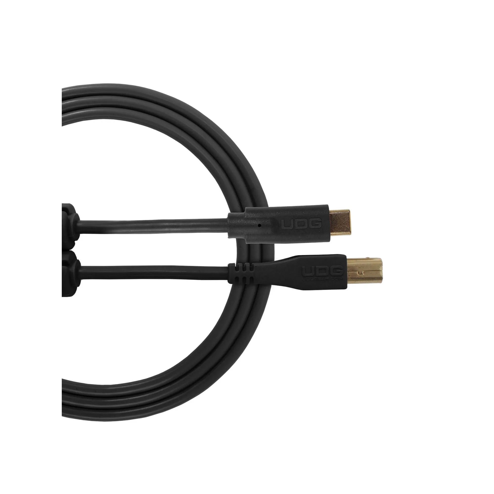 Udg U96001BL Ultimate Audio Cable USB 2.0 C-B Black Straight 1.5m