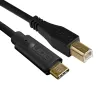 Udg U96001BL Ultimate Audio Cable USB 2.0 C-B Black Straight 1.5m