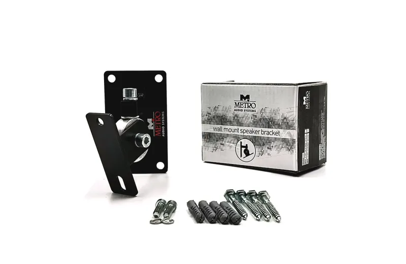 Metro Audio Systems L5 Wall Mount Speaker Bracket Black