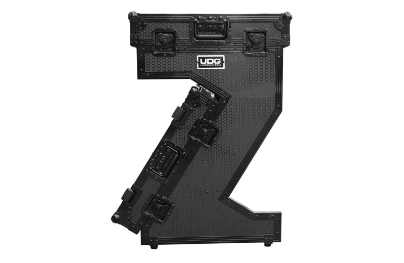 UDG Ultimate Flight Case Portable Z-Style DJ Table Black Plus (Wheels) U91072BL