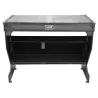 UDG Ultimate Flight Case Portable Z-Style DJ Table Black Plus (Wheels) U91072BL