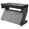 UDG Ultimate Flight Case Portable Z-Style DJ Table Black Plus (Wheels) U91072BL