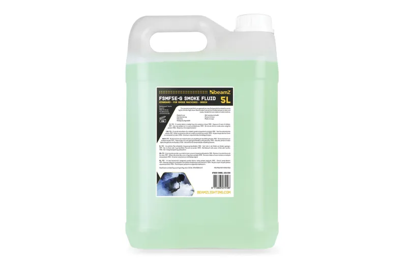 BEAMZ FSMF5E-G Υγρό μηχανής καπνού 5lt ECO Πράσινο