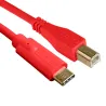 Udg U96001RD Ultimate Audio Cable USB 2.0 C-B Red Straight 1.5m
