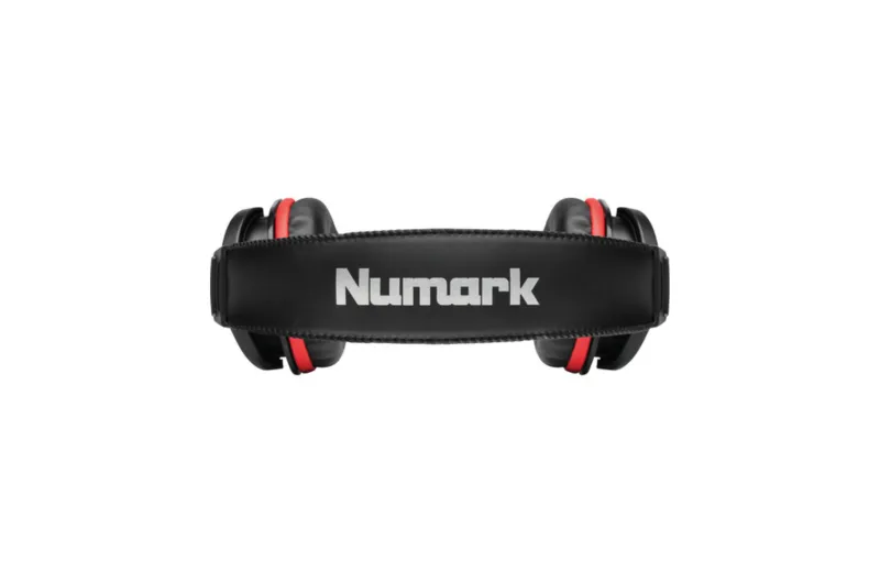 Numark HF175 DJ Ακουστικά - Μαύρο με Κόκκινο