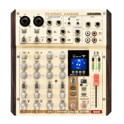 Phonic AM 6GE Αναλογική Κονσόλα Ήχου