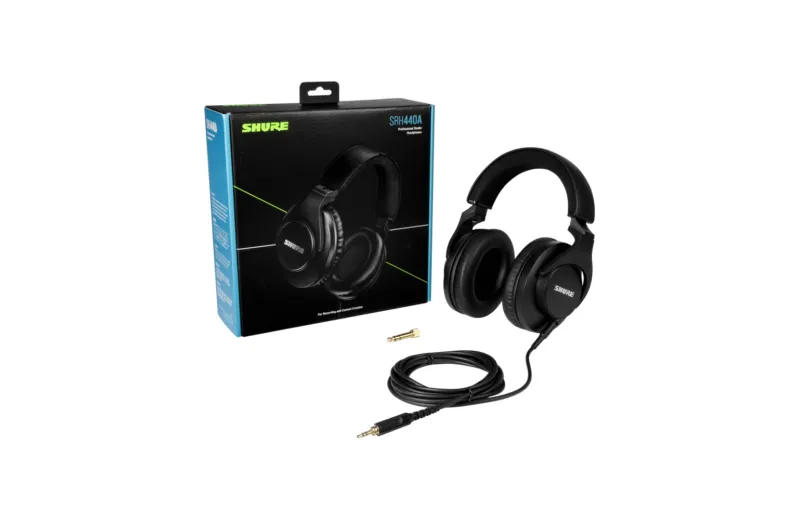 Shure SRH440A-E Studio Ακουστικά - Μαύρο