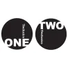 Magma LP-Slipmat Technics "One-Two" (mixed set) (Pair)