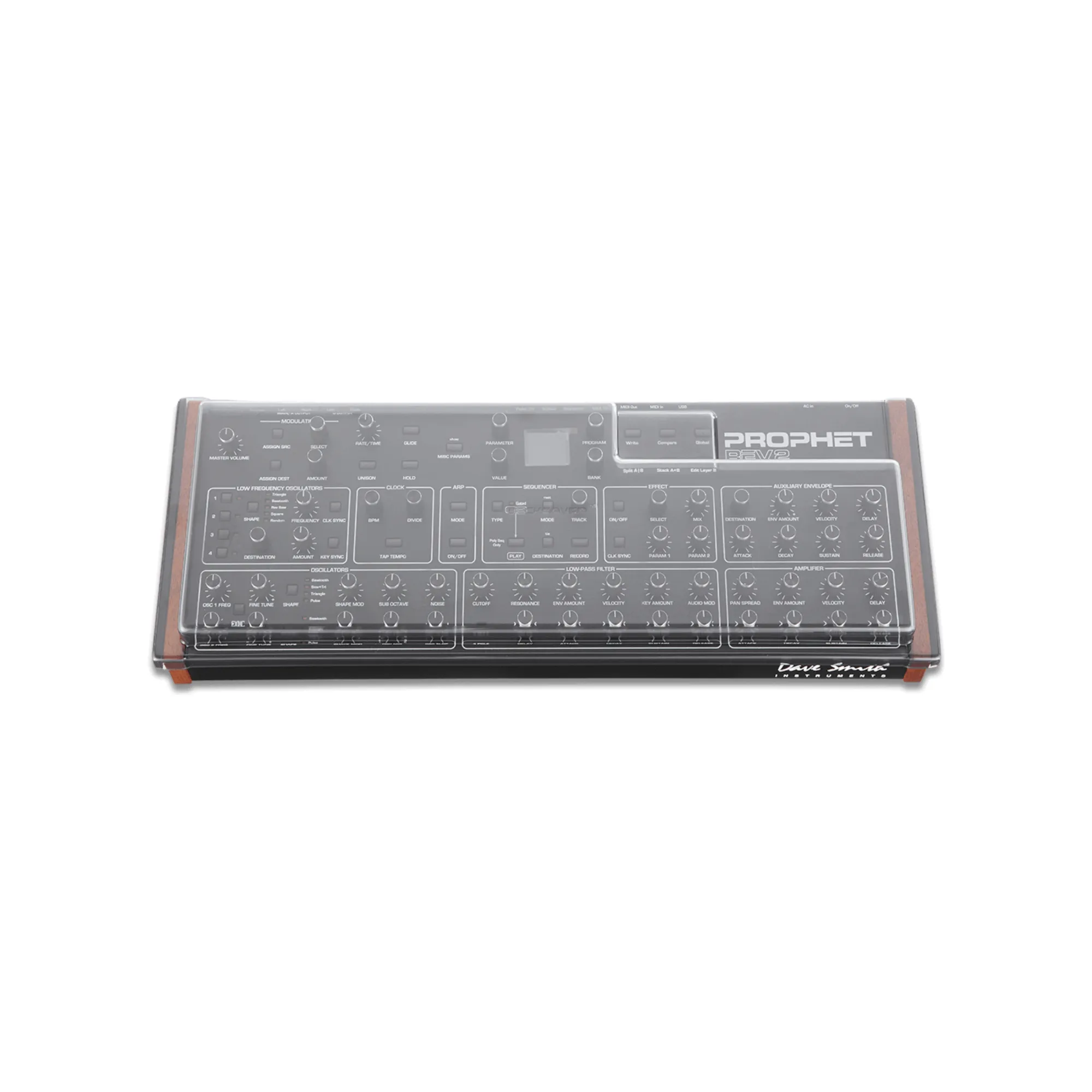 Decksaver Sequential Prophet Rev2 Desktop Κάλυμμα Προστασίας
