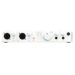 Arturia MiniFuse 4 κάρτα ήχου usb σε λευκό χρώμα