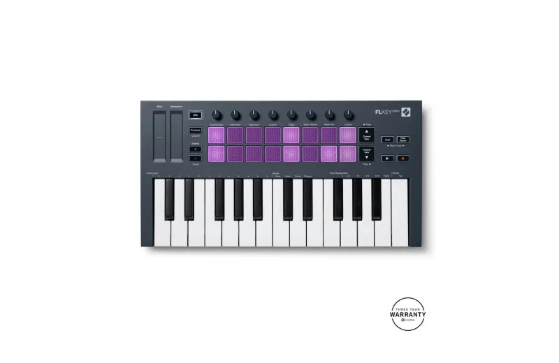 Novation Flkey mini usb midi keyboard