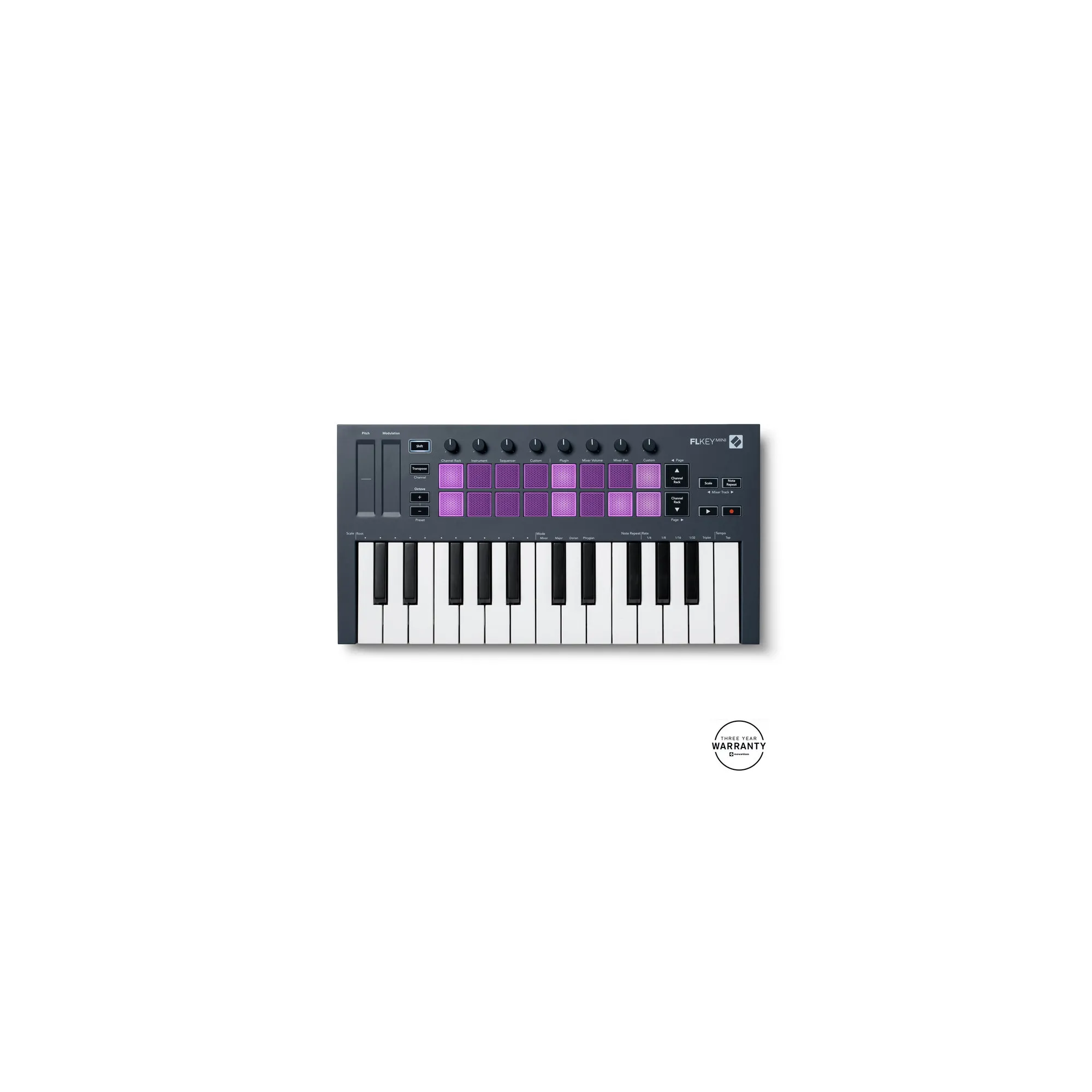 Novation Flkey mini usb midi keyboard