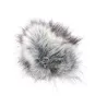Rode Dead-Kitten Fur Windshield
