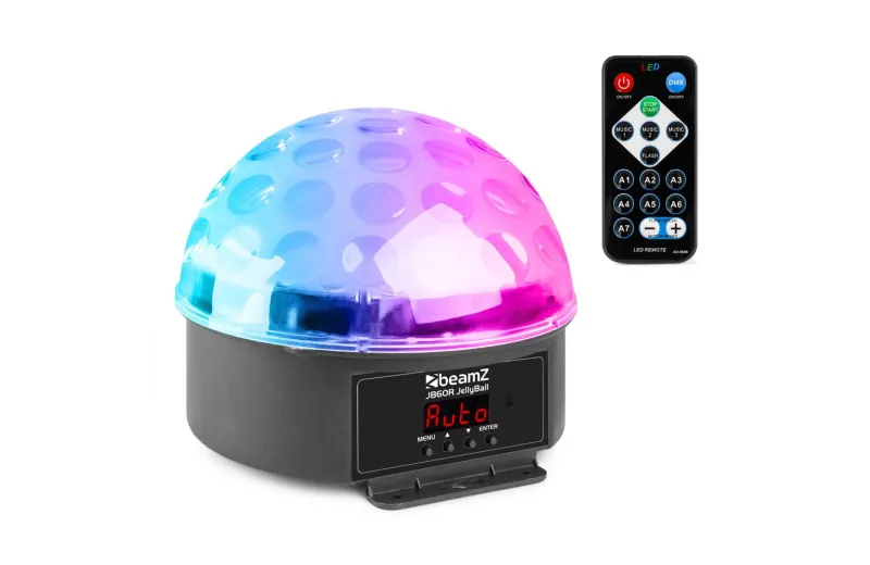 BEAMZ JB60R Jelly Ball DMX LED 6 Colours