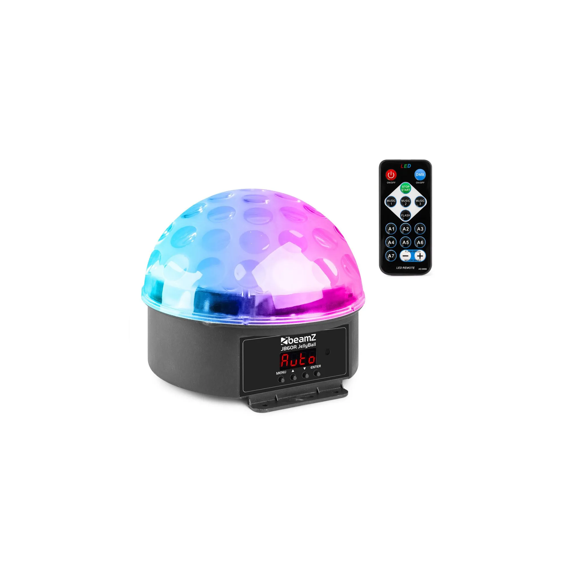 BEAMZ JB60R Jelly Ball DMX LED 6 Colours