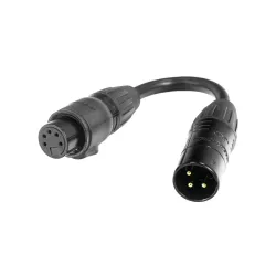 Καλώδιο Accu-Cable DMX 3-pin αρσενικό σε 5-pin θηλυκό