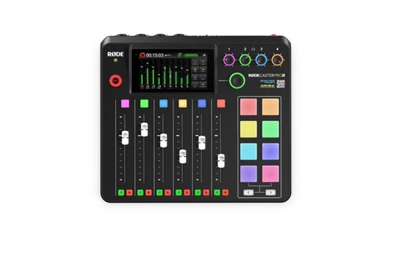 Rode Rodecaster Pro II Podcasting Αναλογική Κονσόλα Ήχου