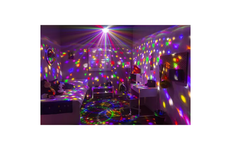 BEAMZ JB90R Mini Star Ball DMX LED 9 Colours