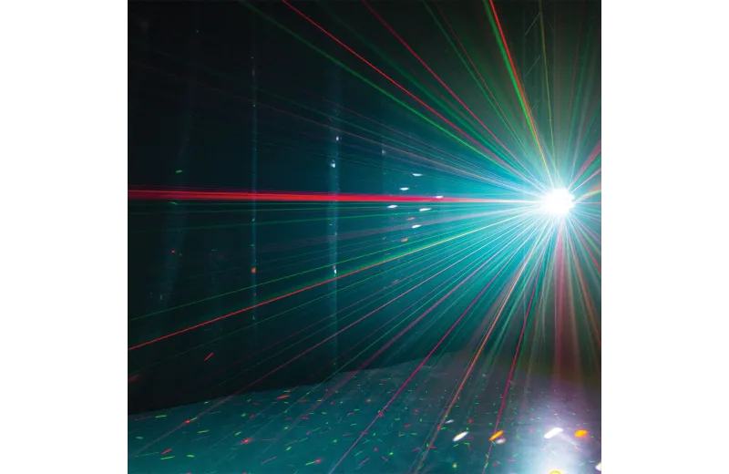 BEAMZ MULTIBOX LED Light Effect 4-in-1 LED light με Lasers, Strobe, PAR και Derby, IRC, DMX