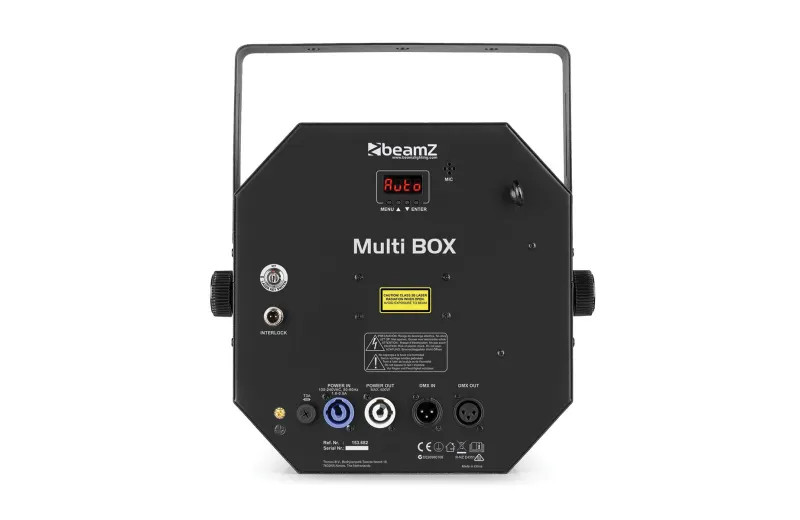 BEAMZ MULTIBOX LED Light Effect 4-in-1 LED light με Lasers, Strobe, PAR και Derby, IRC, DMX