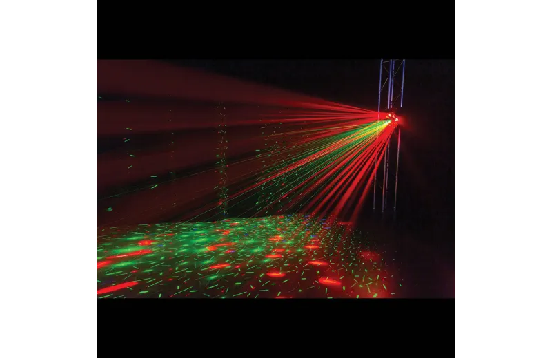 BEAMZ MULTIBOX LED Light Effect 4-in-1 LED light με Lasers, Strobe, PAR και Derby, IRC, DMX