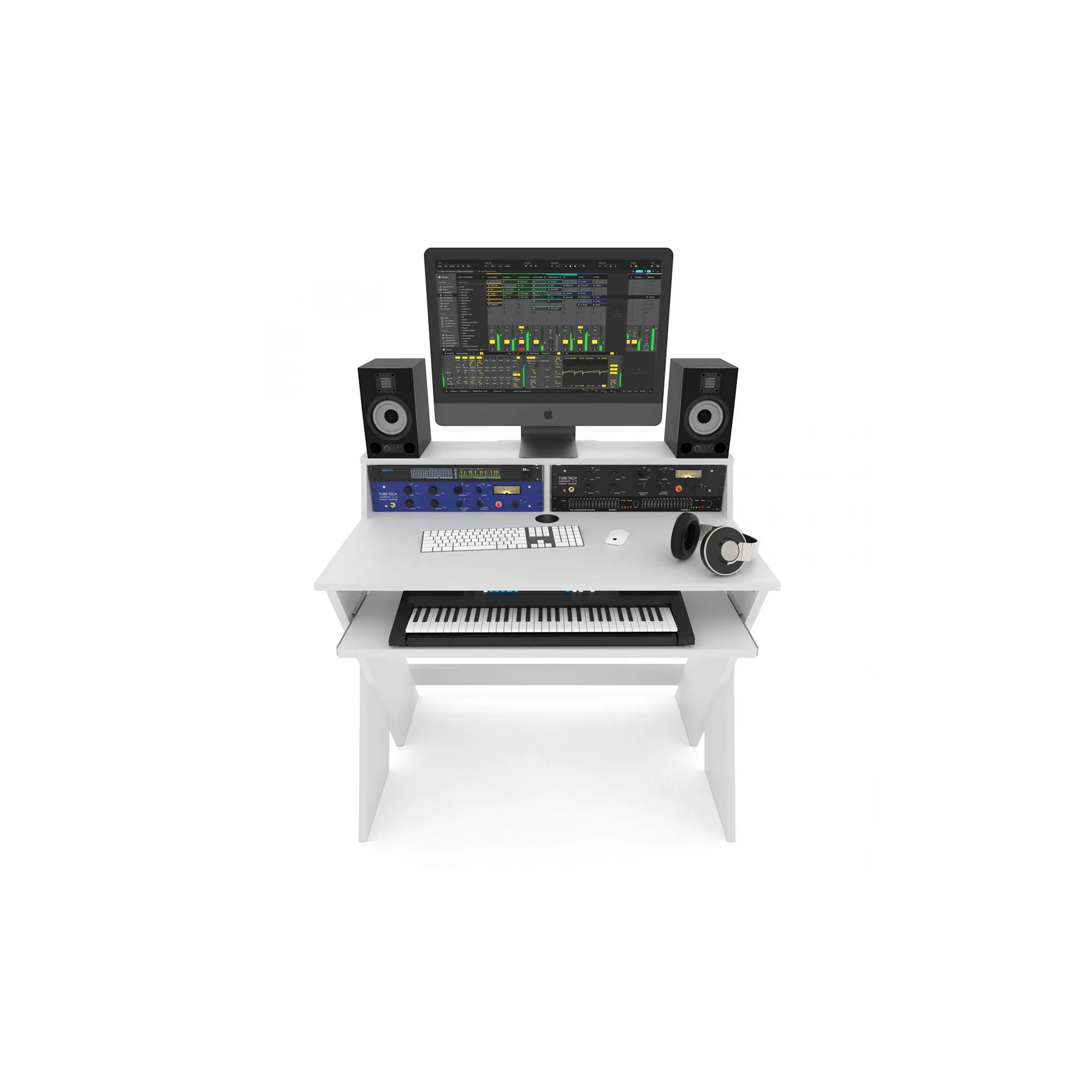 Glorious Sound Desk Compact Λευκό