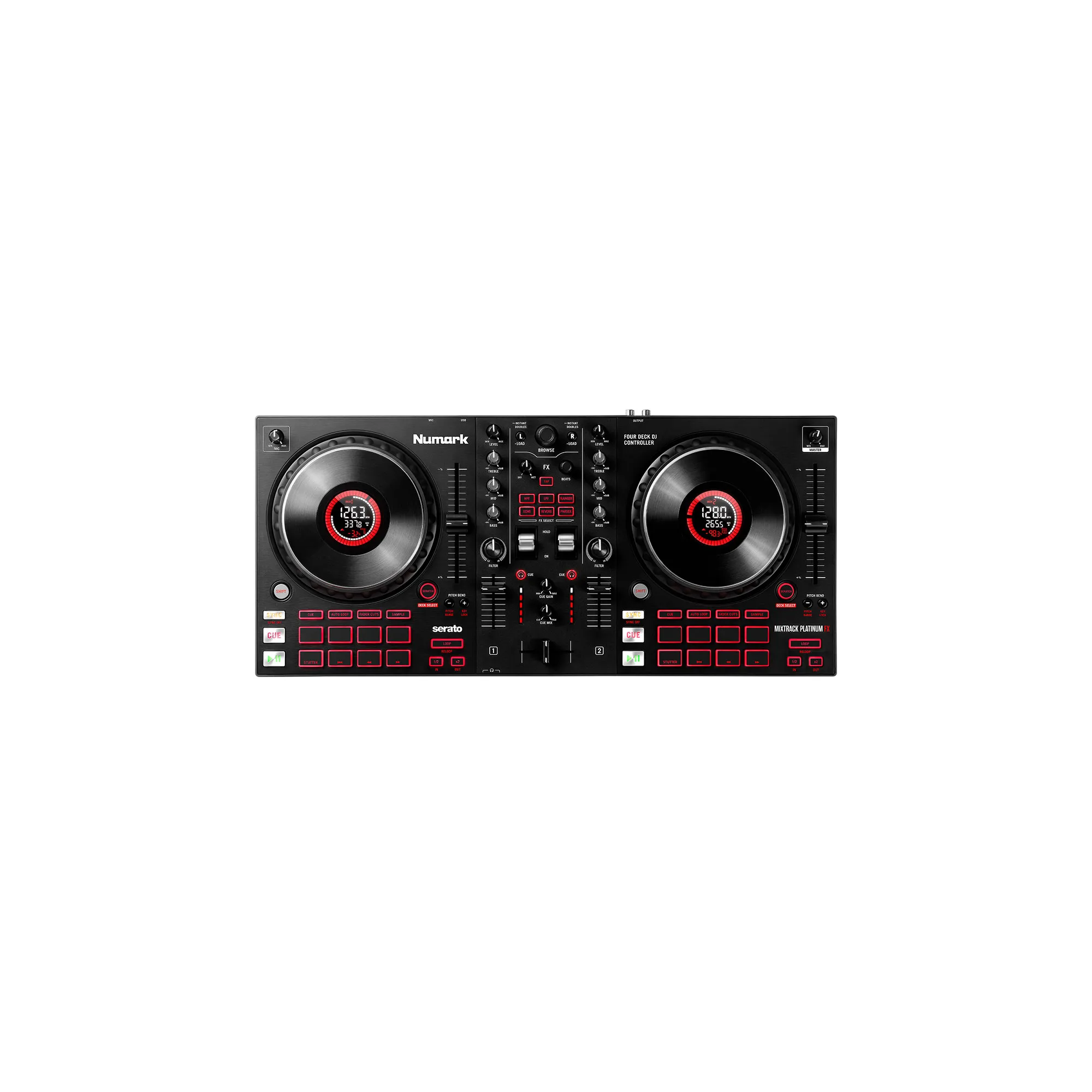 Numark Μixtrack Platinum FX Dj Controller
