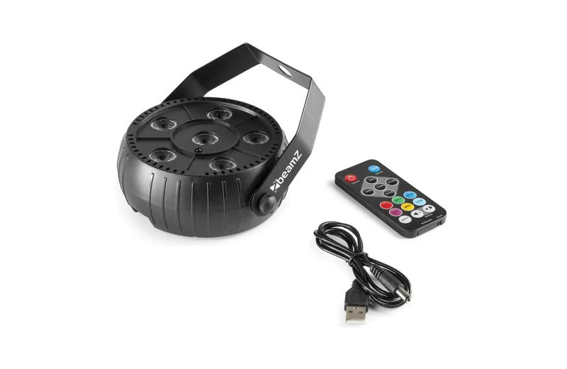 BEAMZ PLP12 Battery PartyStrobe 6x 1W White