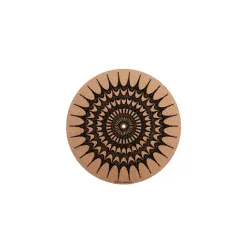 Simply Analog Cork Turntable Platter Mat (Iris Printed)