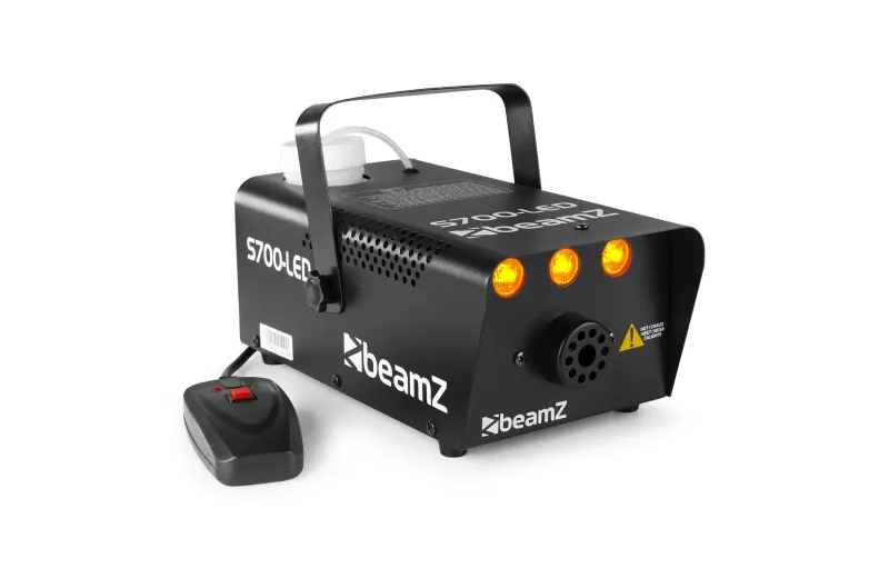 Beamz S700-LED Μηχανή Καπνού με  LED effect Φλόγας