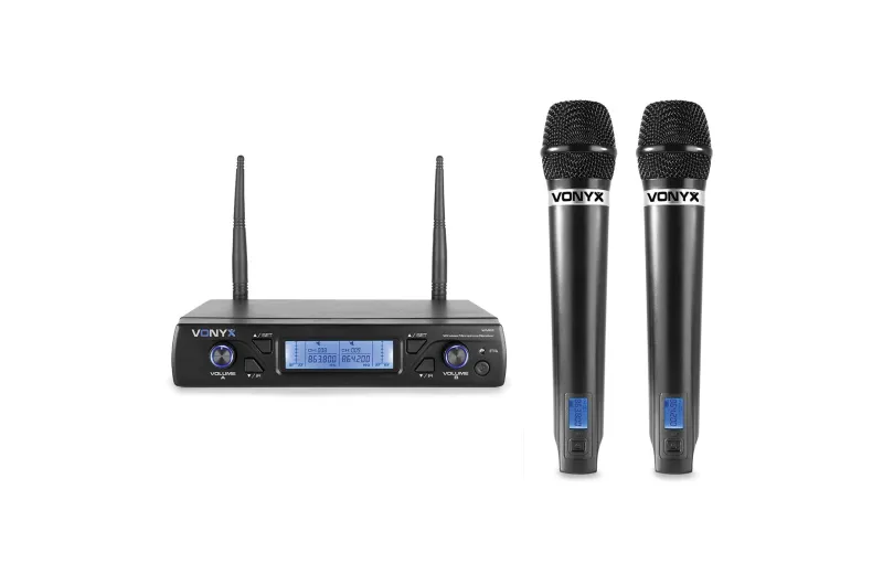 Vonyx WM62 Wireless Handheld Microphone System