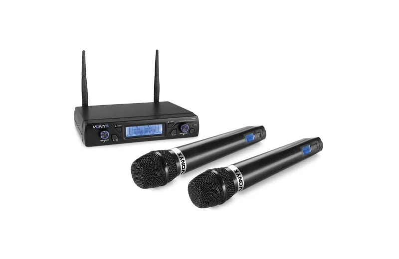 Vonyx WM62 Wireless Handheld Microphone System