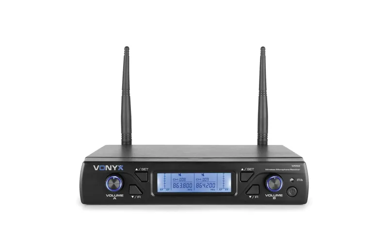 Vonyx WM62 Wireless Handheld Microphone System