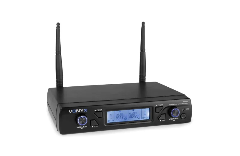 Vonyx WM62 Wireless Handheld Microphone System