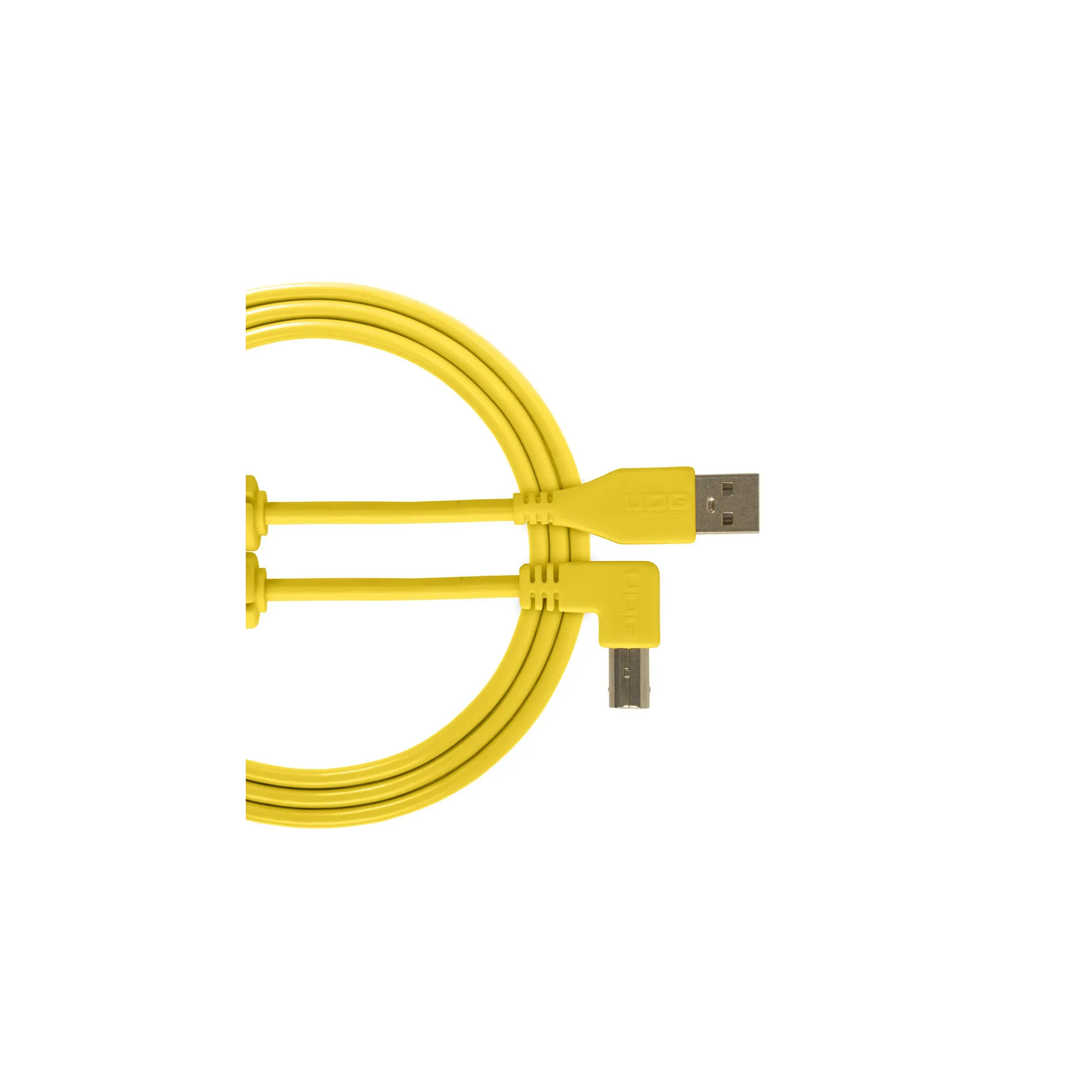 UDG U95005YL Ultimate Audio Cable USB 2.0 A-B Yellow Angled 2m