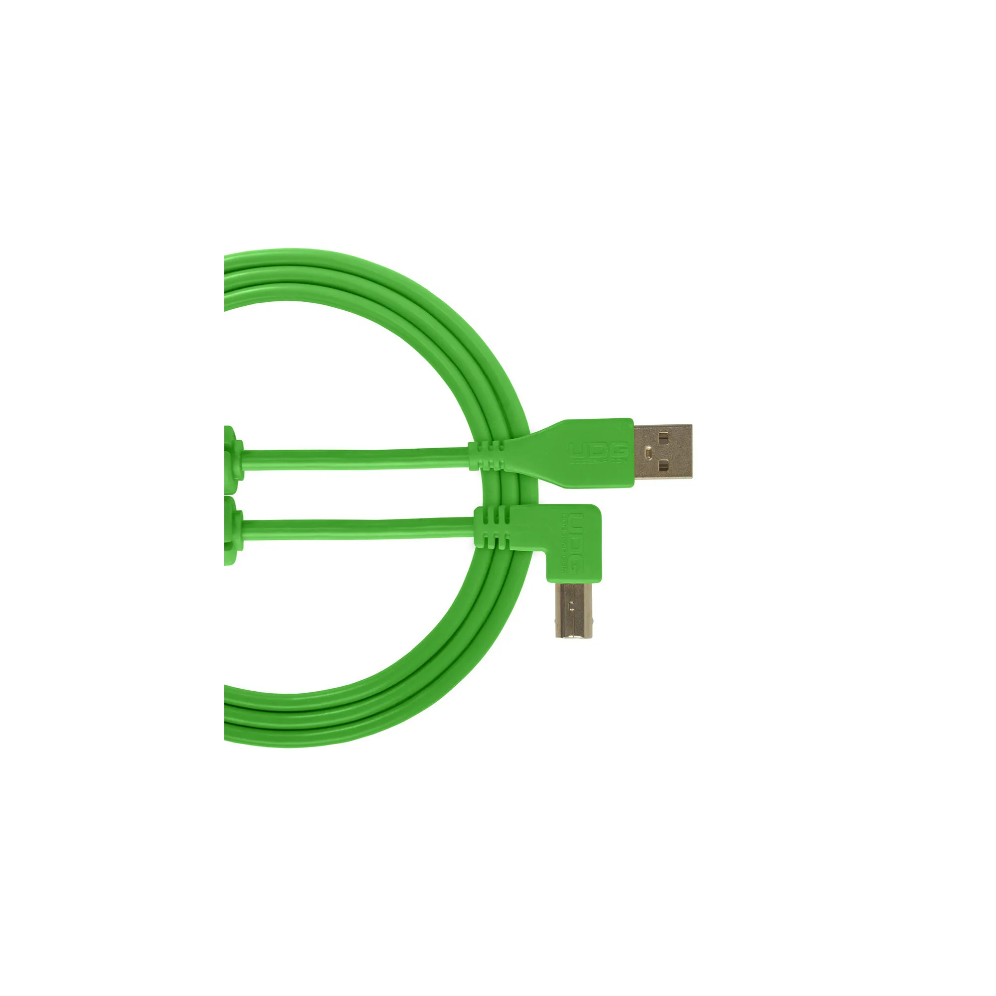 UDG U95006GR Ultimate Audio Cable USB 2.0 A-B Green Angled 3m