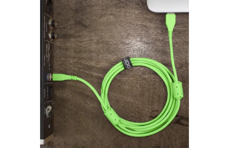 UDG U95006GR Ultimate Audio Cable USB 2.0 A-B Green Angled 3m