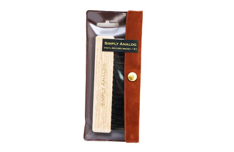 Simply Analog vinyl record brush
